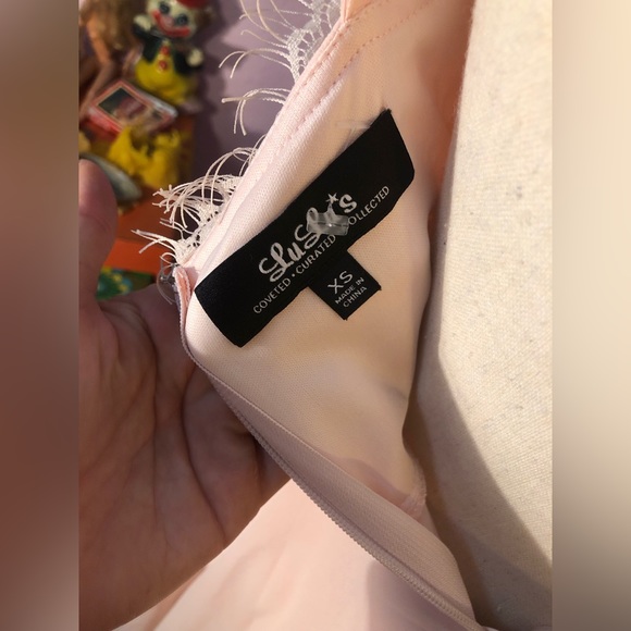Lulu’s Everlasting Enchantment Light Peach Lace Maxi Dress - Picture 12 of 12
